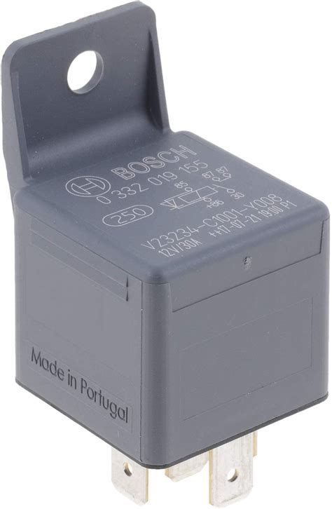 Bosch 0332019155 Mini Relay 12v 30a 2x87 Ip5k4 Operating Temperature
