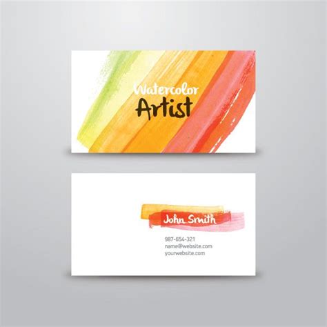 35,388 best makeup artist business card ✅ free vector download for commercial use in ai, eps, cdr, svg vector illustration graphic art design format. Watercolor Artist Business Card Vector Graphic — DryIcons ...