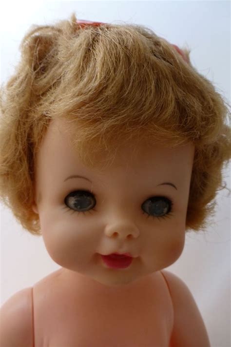 Vintage 1960s Ae1505 Rubber Head Hard Plastic Body 14 Baby Girl Doll
