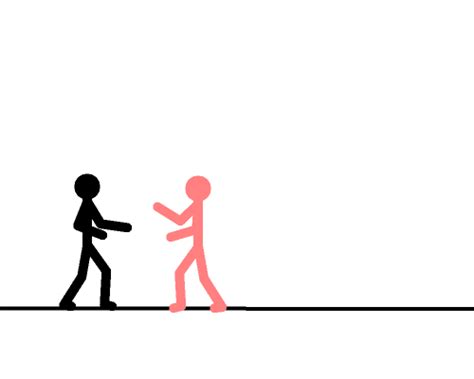 Stick Figure Fight Animation