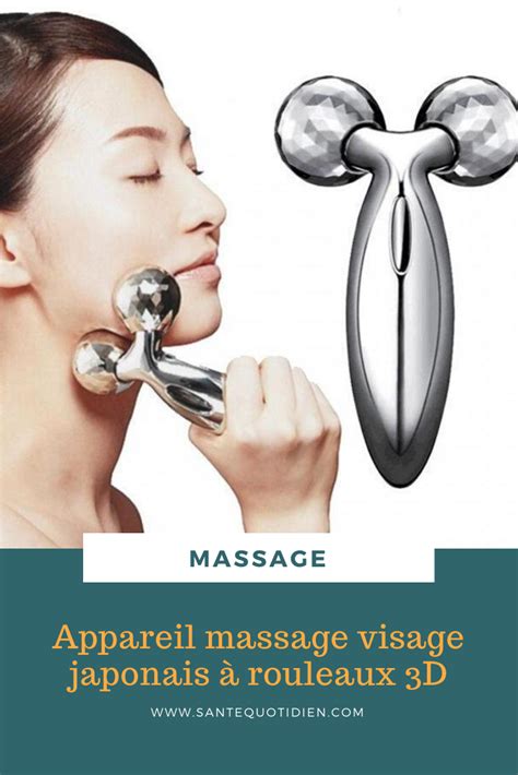 appareil massage visage japonais à rouleaux 3d appareil massage visage massage visage massage