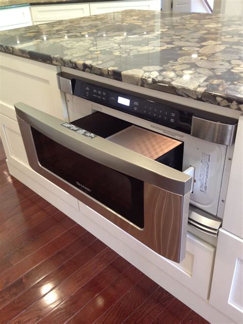 Microwave Drawer In Kitchen Island Things In The Kitchen