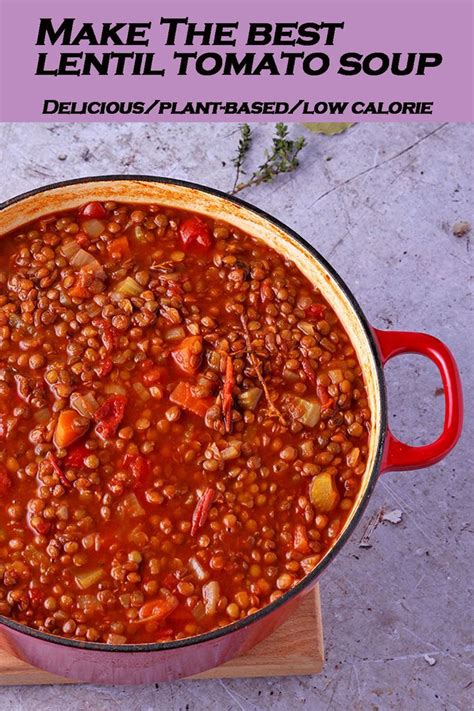 My previous recipe is a little tart for some tastes so i have developed this full flavour more rounded version. The best lentil tomato soup | Another Music in a Different ...