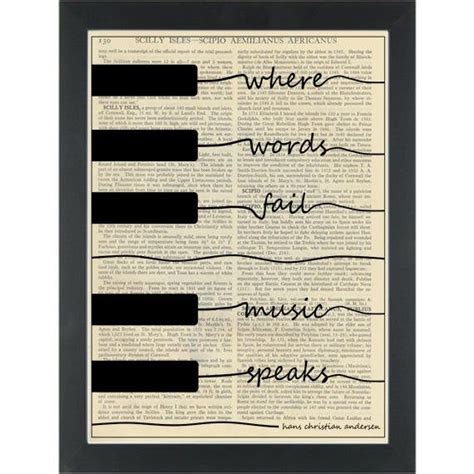 An Old Book Page With The Words Where Words Fail Music Speaks And Piano Keys