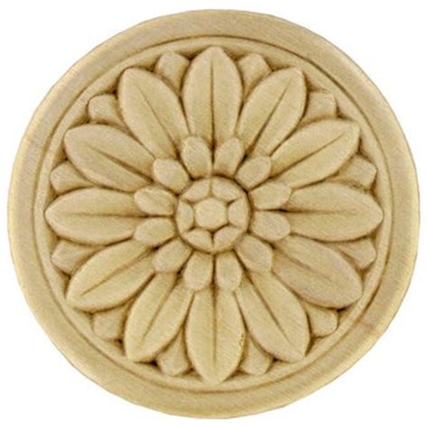 Wooden Rosettes Appliques The Most Common Wood Rosette Applique Material Is Wood
