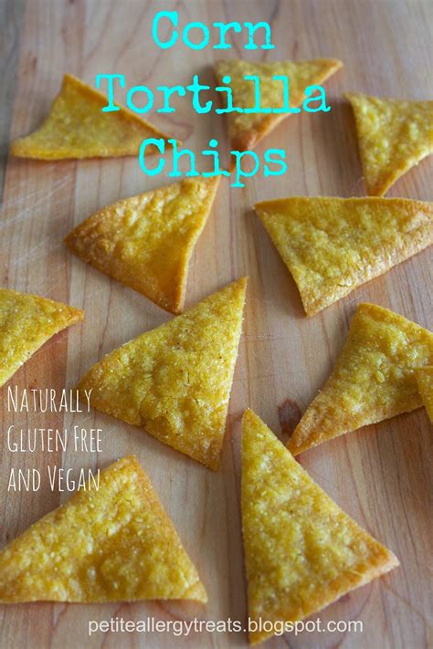 Join cookeatshare — it's free! Gluten Free Corn Tortilla Chips (baked) - Petite Allergy ...