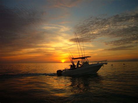 Sunrise At Loreto Baja Ca Sur Out At First Light Making Bait