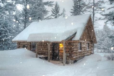 Maybe you would like to learn more about one of these? snowy log cabin | Mountains | Pinterest