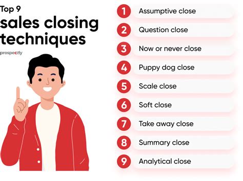 The 9 Most Effective Sales Closing Techniques Prospectly