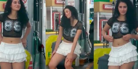 Video Conoce A Lady Gasolinera La Jovencita Que Se Hizo Mundialmente Viral Por Su