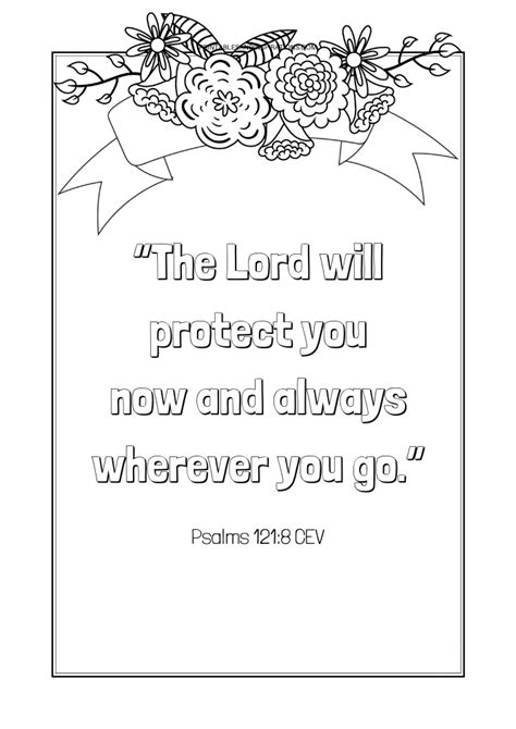 Get your printable scripture art! Free Printable Bible Verse Coloring Book Pages ...