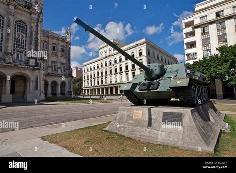 Sau 100 Soviet Tank Used By Fidel Castro Outside The Museum Of The