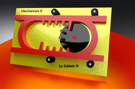 Mechanism 6 Mechanical Engineering Design Mechanical Art Mechanical
