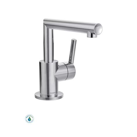 Moen S43001 Arris Single Handle Single Hole | Build.com in 2021 | Bathroom faucets, Single hole ...