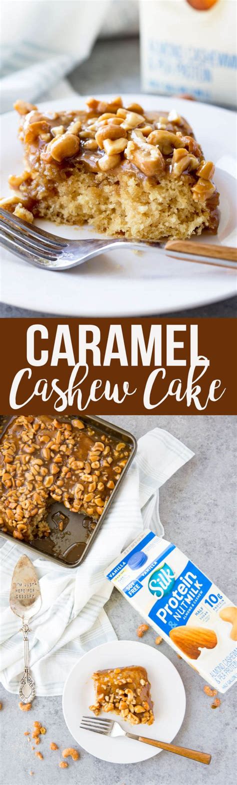 20 desserts you won't believe are dairy and egg free. Caramel Cashew Cake (No Dairy, No Eggs) | Recipe (With ...