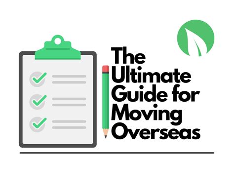 Moving Overseas Checklist The Ultimate Guide Ivl