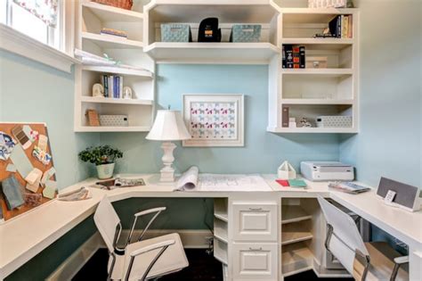 17 Functional Small Built-In Work Table Design Ideas