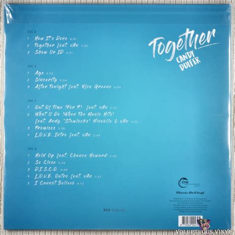 Candy Dulfer Together 2017 2 X Vinyl Lp Album Limited Edition
