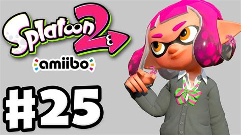 Splatoon 2 Gameplay Walkthrough Part 25 Amiibo Inkling Girl Gear Nintendo Switch Youtube