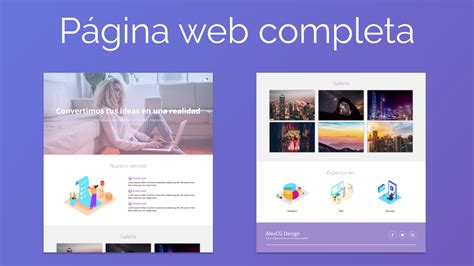 Como crear una pagina web con HTML CSS y Vanilla ...