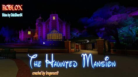 Roblox Wdw The Haunted Mansion Youtube