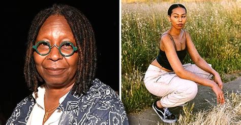 Whoopi Goldbergs Granddaughter Jerzey Kennedy Poses In Field And