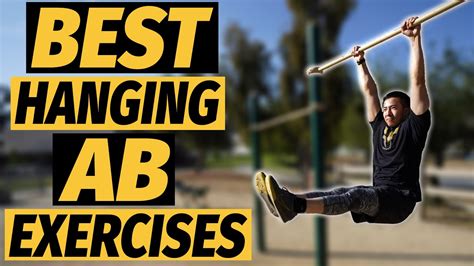 Top 10 Hanging Ab Exercises For Six Pack Pull Up Bar Abs And Core