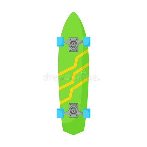 skateboard vector icon cartoon vector icon isolated on white background skateboard stock vector
