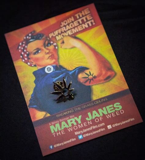 More Puffragette Power From Mary Janes The Women Of Weed The Weed Blog