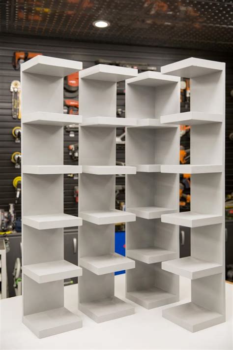 Buying one of these display cases, you do a little work of the shelf tower display tables are perfect to display merchandise or clothing at your store. How to Make Shoe Storage Display Shelves | how-tos | DIY