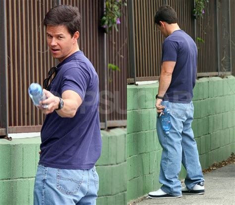 Photos Of Mark Wahlberg Urinating On A Wall In LA POPSUGAR Celebrity