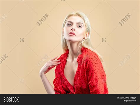 Sexy Sensual Girl Red Image And Photo Free Trial Bigstock