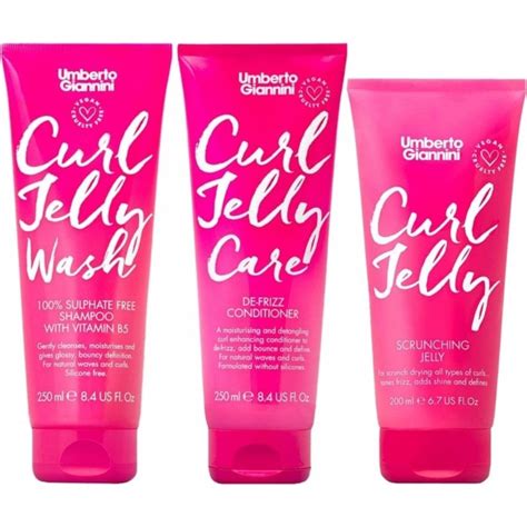 Umberto Giannini Curl Jelly Wash 250ml Curl Jelly Care 250ml And Curl