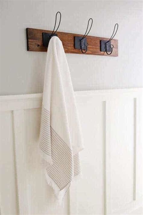 20 Genius Diy Towel Rack Ideas The Handymans Daughter