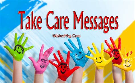Best Take Care Messages And Wishes For Everyone Wishesmsg