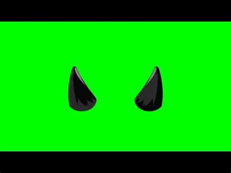Green Screen Tanduk Devil YouTube
