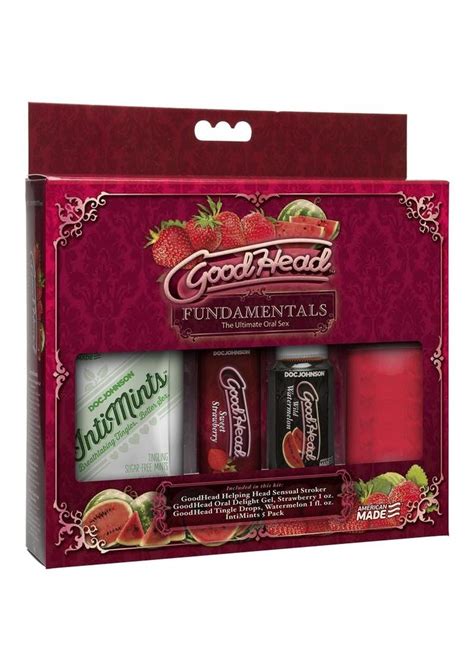 Goodhead Fundamentals The Ultimate Oral Sex Kit Playthings
