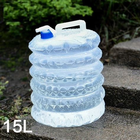 Outdoor Travel 15l Foldable Water Bottle Car Plastic Bottles Container