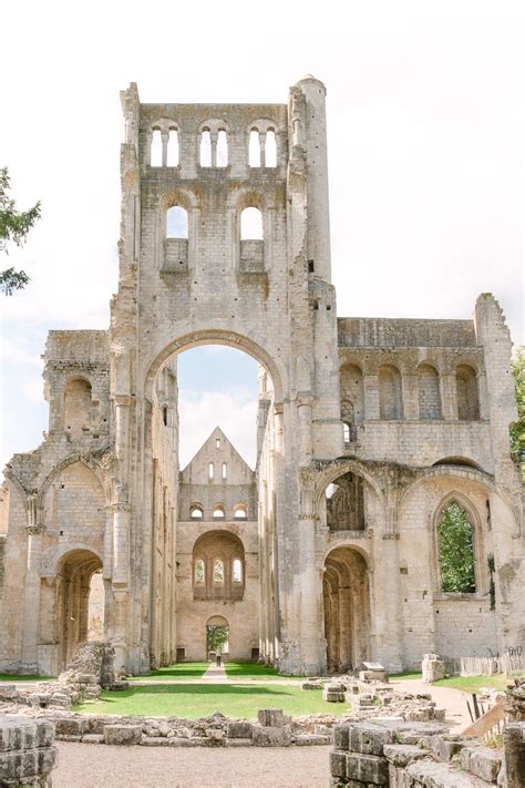 The Most Beautiful Ruins In France Jumieges Abbey In Normandy In 2020