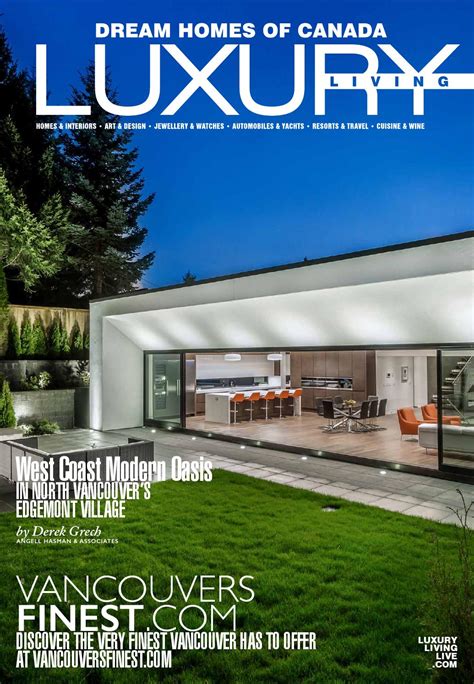 Luxury Living Magazine Bc Issue 110 Edgemont Village By Luxe Media