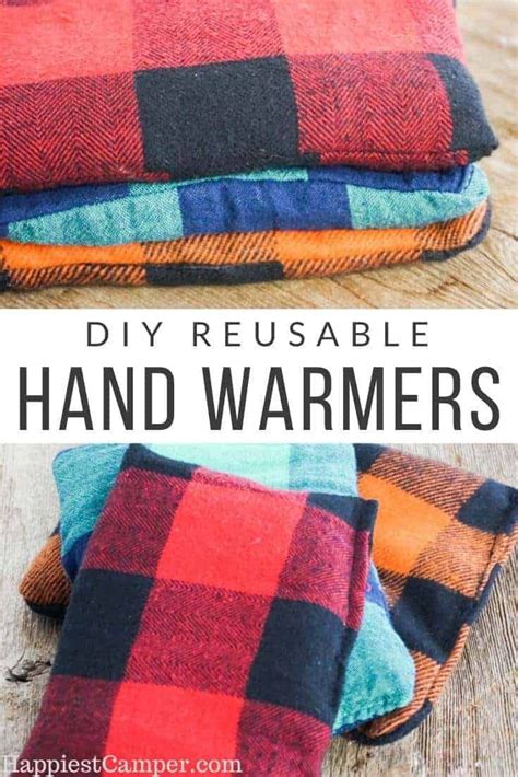 Diy Reusable Hand Warmers Reusable Hand Warmers Easy Sewing Projects