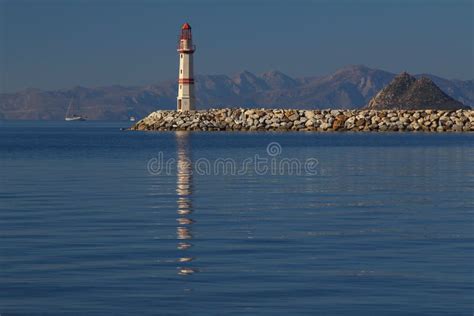 Turgutreis Turkey Lighthouse Stock Photos Free Royalty Free