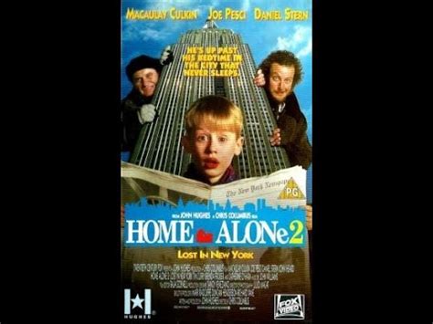 Opening To Home Alone Lost In New York Uk Vhs Youtube