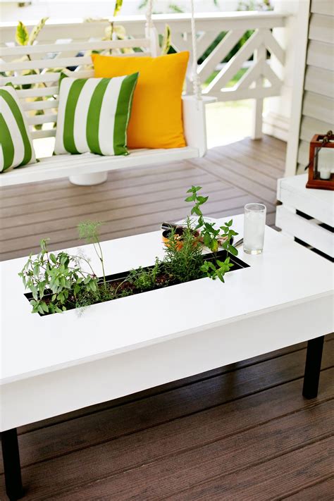 Herb Garden Coffee Table Click To Learn How To Make It Garden