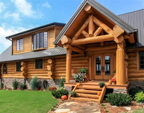 Amazing Mountain Log Home With Spectacular View And Stunning Sunsets