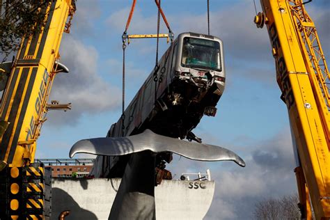 Dutch Train Caught By Whale Sculpture To Be Salvaged