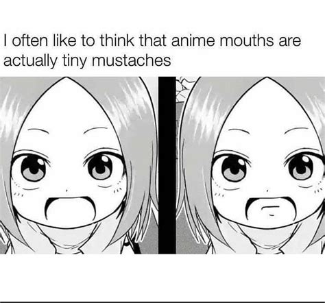 Thanks I Hate Anime Mustaches Rtihi