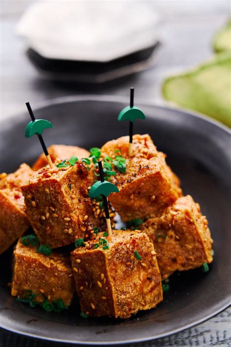Best Crispy Tofu Bites Recipe Tofu Nuggets