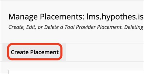 Installing The Hypothesis Lms App For Blackboard Administrator Guide