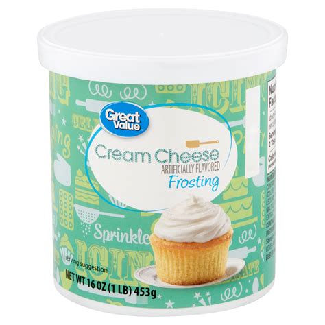 Great Value Cream Cheese Frosting 16 Oz